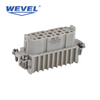 Heavy Duty Rectangular Power Socket Insert IP65 Rated Male Female Plug