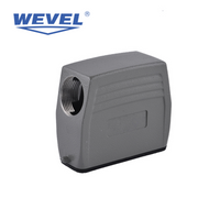 Rectangular Heavy Duty Connector for Industrial Equipment Power Signal Interface