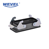 Rectangular Waterproof Heavy Duty Connector with Secure Locking Mechanism