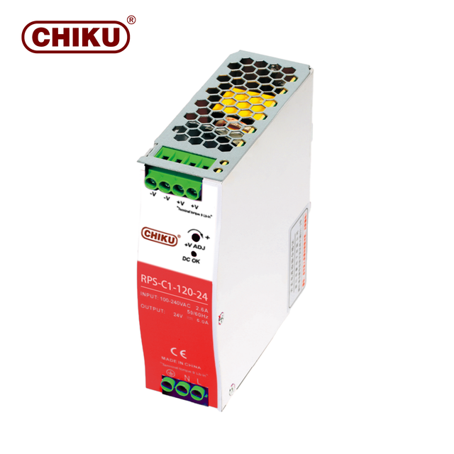 Universal Input DIN Rail Power Supply Module for Industrial Automation Control