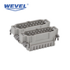 Rectangular Industrial Power Plug with High Protection Performance