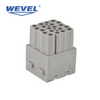 Multi Circuit Heavy Duty Industrial Connector Screw Terminal Male Female