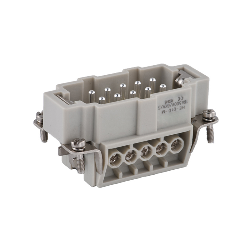 HE010 Reliable Multi-Use Heavy Duty Connector Rectangular Connector Insert for High-Stress Environments