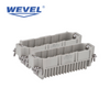 Industrial Heavy Duty Rectangular Plug Socket IP65 Dustproof for Solar Power Station