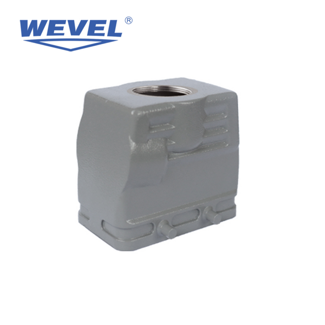 Rectangular Heavy Duty Waterproof Connector for Control Cabinet Application