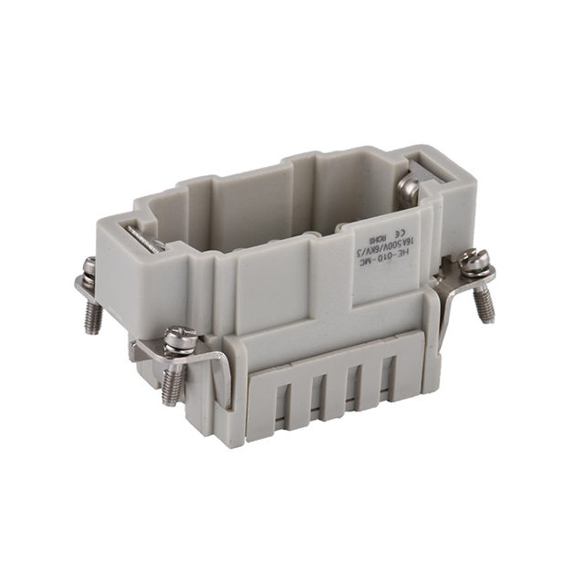 HE010 Reliable Multi-Use Heavy Duty Connector Rectangular Connector Insert for High-Stress Environments