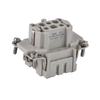 HE006 Reliable Heavy Duty Connector Rectangular Connector Insert for High-Stress Environments