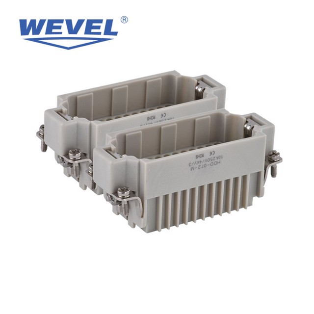 Heavy Duty Rectangular Power Connector IP65 Dustproof for Outdoor Energy Station