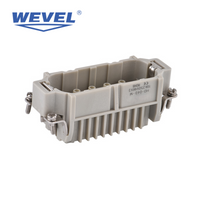 Male/Female Heavy Duty Rectangular Connector Insert IP65 Waterproof for Electrical Industrial