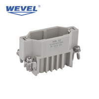 IP65 Waterproof Male Female Plug Insert for Industrial Rectangular Connectors