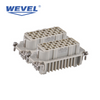 Heavy Duty Rectangular Panel Mount Connector Insert IP65 Rated Male Female