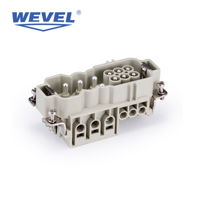 Multi-circuit zware industri&euml;le connector mannelijke vrouwelijke schroefplug