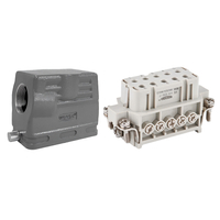 IP68 Heavy Duty Connector Rectangular Connector Metal Protective for High-Stress Environments