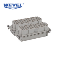 Industri&euml;le, robuuste, rechthoekige paneelmontageconnector IP65 voor energiestation