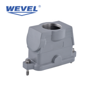 Heavy Duty IP65 Waterproof Rectangular Connector for Industrial Power Applications