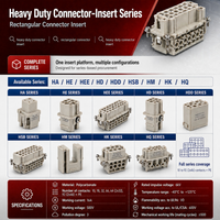 Reliable Multi-Use Heavy Duty Connector Rectangular Connector Insert for High-Stress Environments