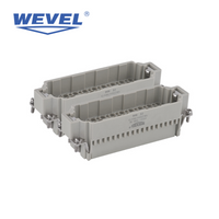 Dustproof IP65 Heavy Duty Rectangular Connector Plug for Outdoor Energy Power Station