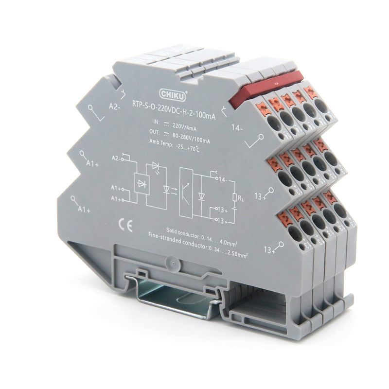 PLC interface optocoupler relay wiring and modules